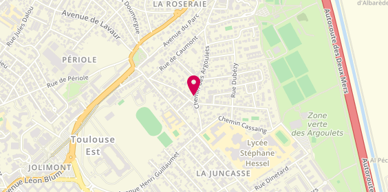 Plan de GORE Isabelle, 29 Chemin des Argoulets, 31500 Toulouse