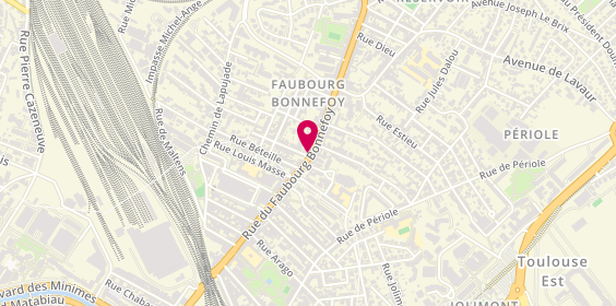 Plan de LACASSAGNE Jean-Luc, 85 Rue du Faubourg Bonnefoy, 31500 Toulouse