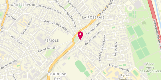 Plan de ANDREU-BOUSSUT Aurélie, 8 Avenue du parc, 31500 Toulouse