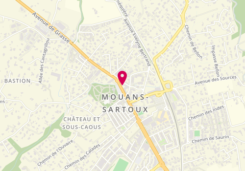 Plan de CASERTA Aline, 120 Avenue de Grasse, 06370 Mouans-Sartoux