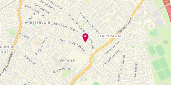 Plan de SKOWRON Gisèle, 19 Rue de la Cote d'Or, 31500 Toulouse