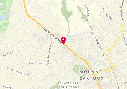 Plan de DUSSELLE Magalie, 120 Route de Grasse, 06370 Mouans-Sartoux
