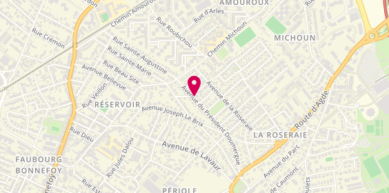 Plan de GUSTAVE Alexandrine, 34 Avenue du President Gaston Doumergue, 31500 Toulouse