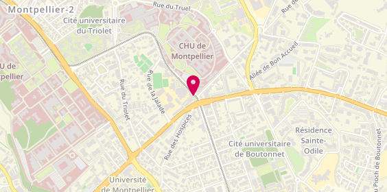 Plan de ANDRIANAVONY Cyrille, 1 Avenue Emile Bertin Sans, 34090 Montpellier
