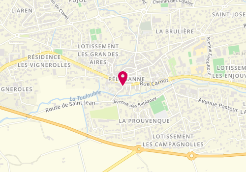 Plan de CLÉMENT Véronique, 14 Place Cabardel, 13330 Pélissanne