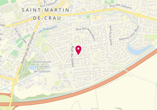 Plan de AUSSET Manuela, Route de la Cabannasse, 13310 Saint-Martin-de-Crau
