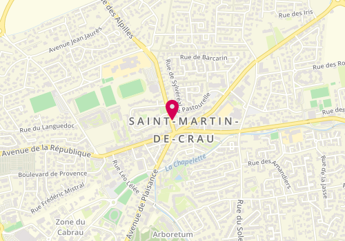 Plan de SELIM Iman, 10 Avenue des Alpilles, 13310 Saint-Martin-de-Crau
