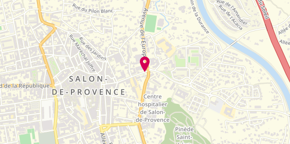 Plan de CARATINI Jean Philippe, 190 Avenue Gaston Cabrier, 13300 Salon-de-Provence