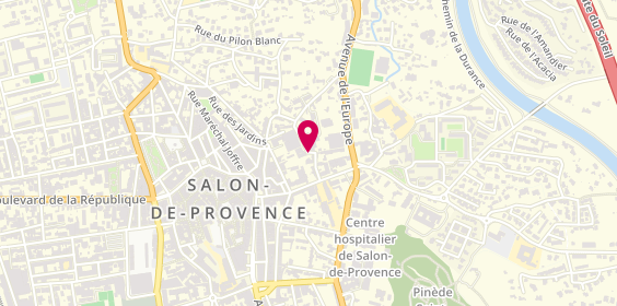 Plan de SERVIES Céline, 63 Rue Viala Lacoste, 13300 Salon-de-Provence