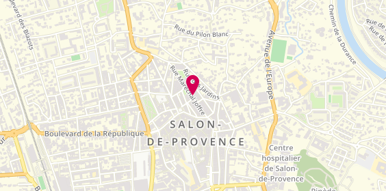 Plan de BRUHAT Lionel, 106 Rue du Marechal Joffre, 13300 Salon-de-Provence