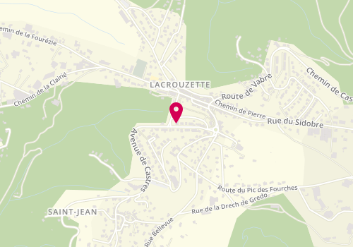 Plan de RAYSSIGUIE Nicolas, 20 Route de Castres, 81210 Lacrouzette