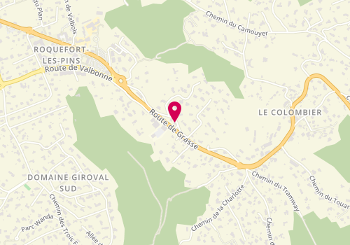 Plan de COURIN Roger, 4061 Route Departementale 2085, 06330 Roquefort-les-Pins