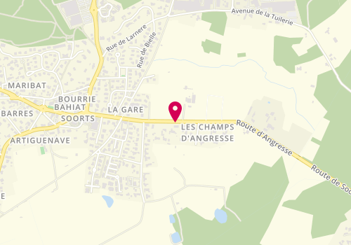 Plan de BOULAND Adeline, 506 Route d'Angresse, 40150 Soorts-Hossegor