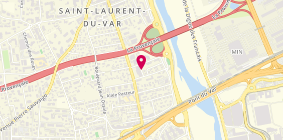 Plan de BURONFOSSE Béatrice, 60 Avenue Emile Dechame, 06700 Saint-Laurent-du-Var