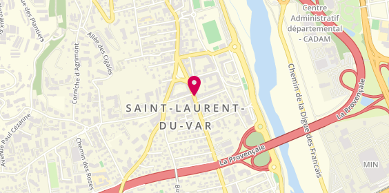 Plan de PENCENAT Claude-Marie, 872 Avenue General de Gaulle, 06700 Saint-Laurent-du-Var