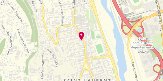 Plan de CARFANTAN Johan, 105 Avenue General Leclerc, 06700 Saint-Laurent-du-Var