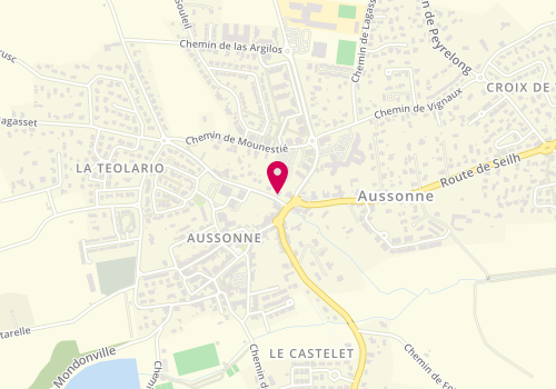 Plan de GUENOT Jennifer, 28 Route du Chateau d'Eau, 31840 Aussonne