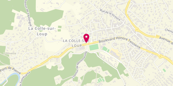 Plan de ABAD Emmanuelle, 914 Boulevard Honore Teisseire, 06480 La Colle-sur-Loup