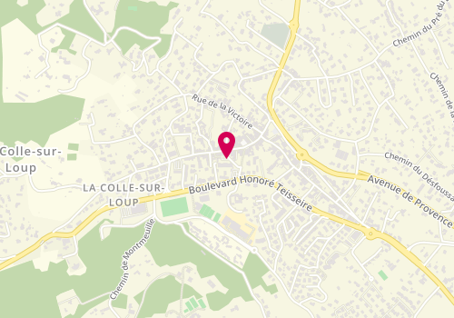 Plan de BELLANGER Yasmine, 4 Place de la Liberation, 06480 La Colle-sur-Loup
