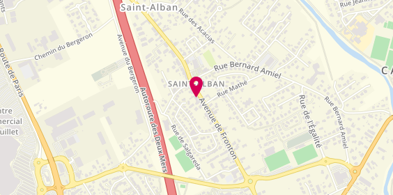 Plan de ALBERT Sandra, 85 Avenue de Fronton, 31140 Saint-Alban