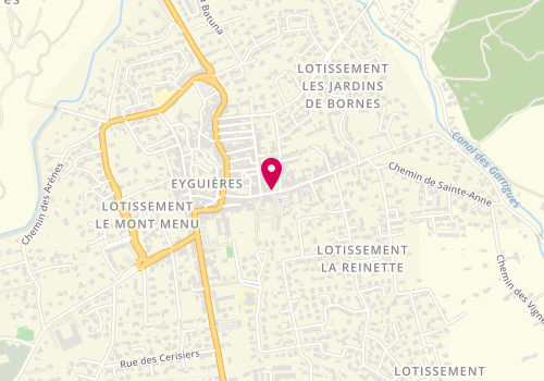 Plan de LARGUIER Mélissa, 10 Rue du Couvent, 13430 Eyguières