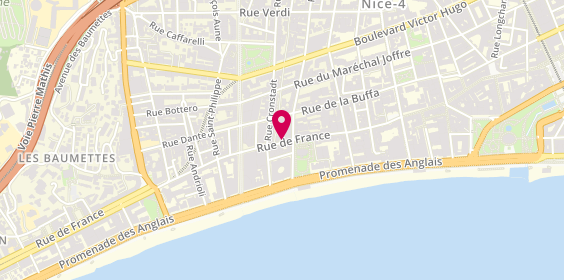 Plan de MAROLLE Emilie, 54 Rue de France, 06000 Nice