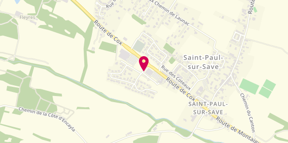 Plan de SANCHEZ Lysiane Anne, 3 Impasse des Coquelicots, 31530 Saint-Paul-sur-Save