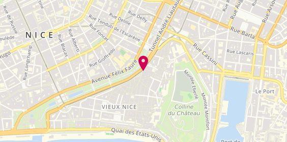 Plan de BOINET Nathalie, 18 Boulevard Jean Jaurès, 06300 Nice