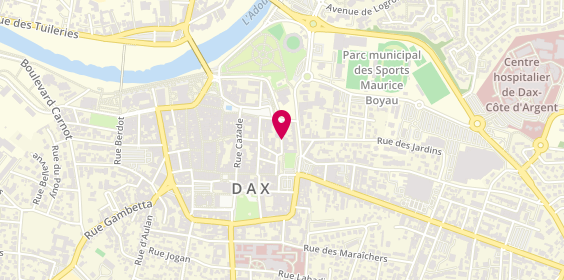 Plan de ADRION Anouk, 15 Cours Pasteur, 40100 Dax