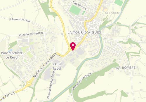 Plan de GADROY Maryline, 42 Boulevard Saint Roch, 84240 La Tour-d'Aigues