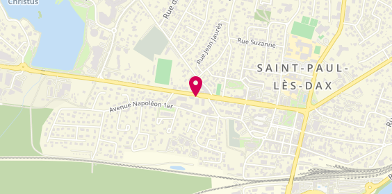 Plan de CASTAGNET Camille, 543 Avenue de la Resistance, 40990 Saint-Paul-lès-Dax