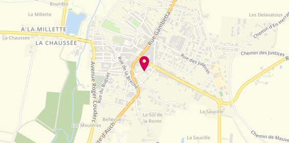 Plan de CASTEX Angélique, 9 Rue Tourneuve, 32120 Mauvezin