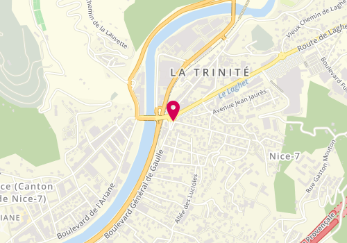 Plan de CHEVALLIER Karine, 96 Bis Boulevard General de Gaulle, 06340 La Trinité