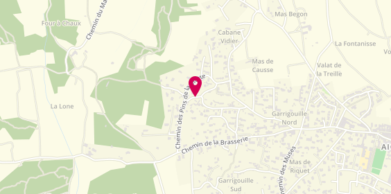 Plan de FERRES-CARRION Montserrat, 44 Chemin des Detours, 30250 Aubais