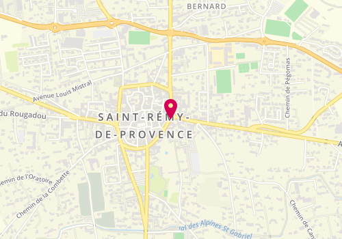 Plan de CRUDO René, 14 Boulevard Mirabeau, 13210 Saint-Rémy-de-Provence