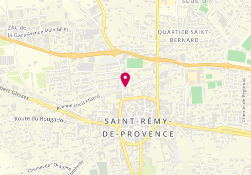 Plan de JOST Matthieu, 2 Avenue Gabriel, 13210 Saint-Rémy-de-Provence