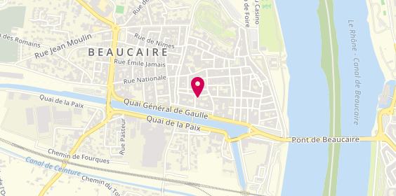 Plan de KUHN Ludivine, 4 Bis Rue Roger Pascal, 30300 Beaucaire