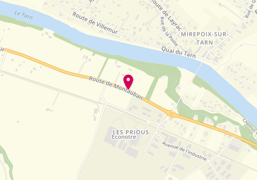 Plan de PEREZ Elodie, 2418 Route de Montauban, 31660 Bessières