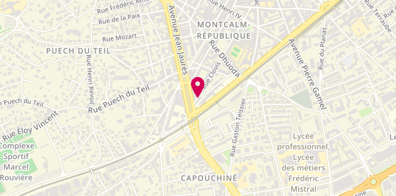 Plan de MISSUD Sandrine, 31 Rue Clovis, 30900 Nîmes