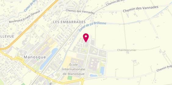 Plan de ABAT Emmanuelle, Avenue Docteur Bernard Foussier, 04100 Manosque