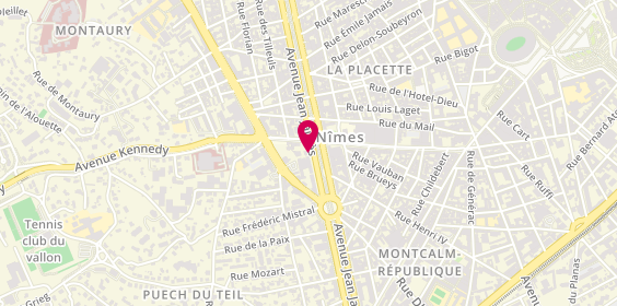 Plan de GIOLBAS Damien, 60 Avenue Jean Jaures, 30900 Nîmes