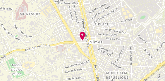 Plan de LANDRE Sonia, 61 Rue des Tilleuils, 30000 Nîmes
