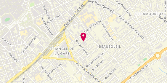 Plan de FLEGES Julie, 8 Rue de Berne, 30000 Nîmes