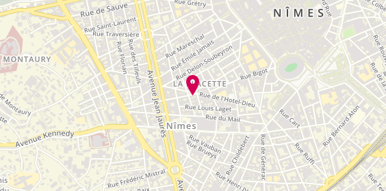 Plan de ARNAL Nathalie, 1 Place de la Placette, 30900 Nîmes