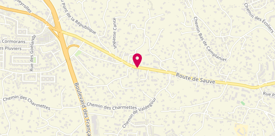 Plan de GASC Caroline, 143 Route de Sauve, 30900 Nîmes