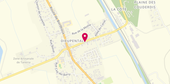 Plan de GORKA Stéphanie, 33 Bis Rue du General Larroque, 82170 Dieupentale