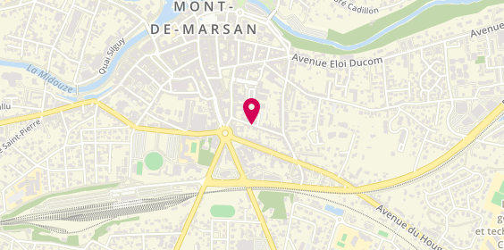 Plan de VAN ELSLANDE Damien, 26 Rue Martinon, 40000 Mont-de-Marsan