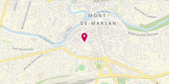 Plan de LEBAS Marie, 8 Rue du General Lasserre, 40000 Mont-de-Marsan