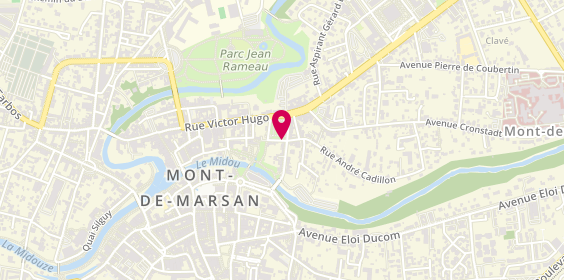 Plan de DAYRE Maxime, 2 Rue des Remparts, 40000 Mont-de-Marsan