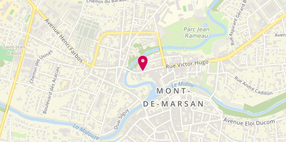 Plan de ROBERT Pauline, 36 Rue Armand Dulamon, 40000 Mont-de-Marsan
